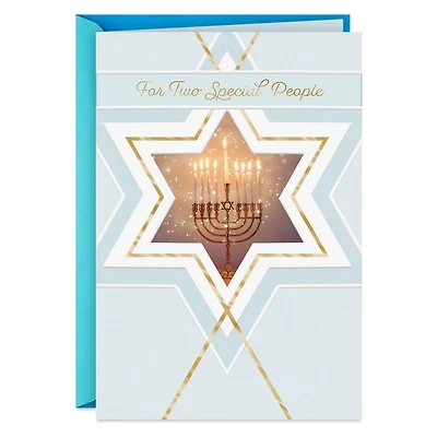 Relax, Reflect and Enjoy Hanukkah Card for Both for only USD 3.99 | Hallmark