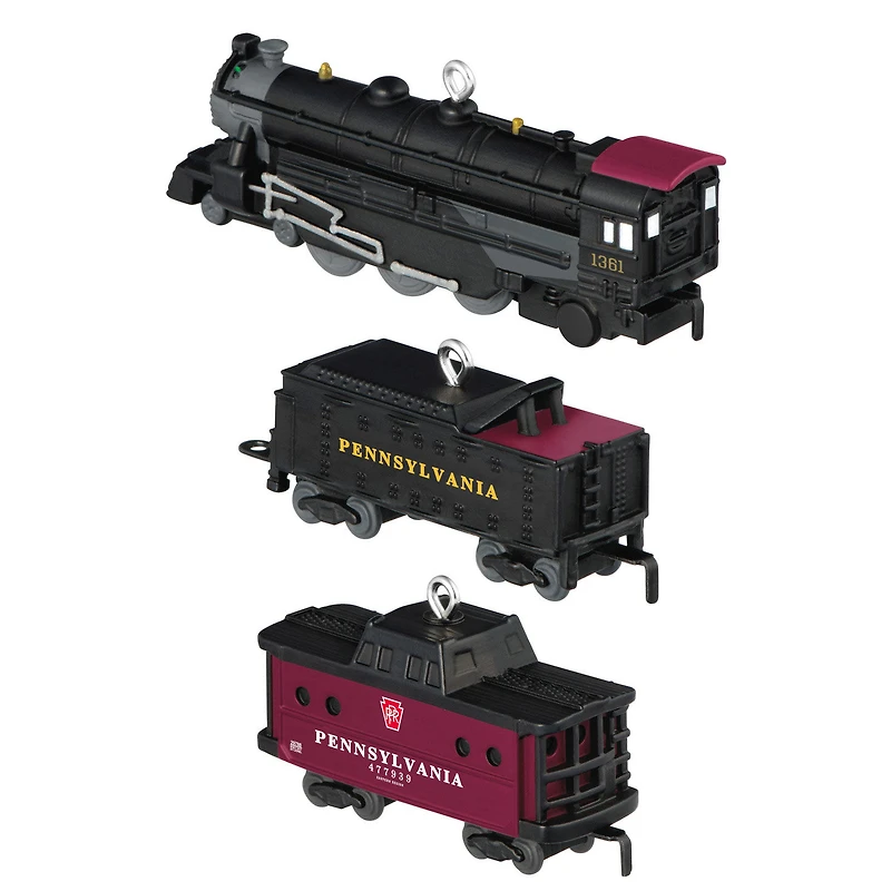 Mini Lionel® Pennsylvania Steam Locomotive Set Ornaments, Set of 3 for only USD 28.99 | Hallmark