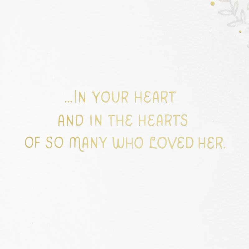 Her Loving Way Sympathy Card for only USD 4.99 | Hallmark