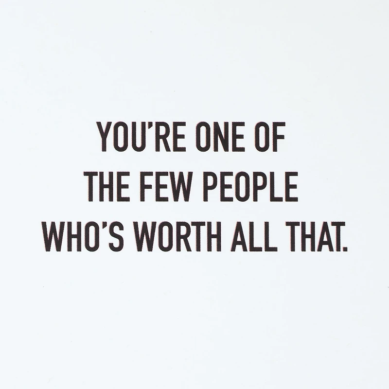 You're Worth Interacting With Humans Funny Birthday Card for only USD 4.49 | Hallmark