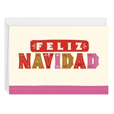 Feliz Navidad Spanish-Language Custom Christmas Card for only USD 4.99 | Hallmark