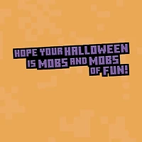 Minecraft Mobs of Fun Halloween Card for Grandson for only USD 3.99 | Hallmark