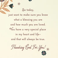 What a Blessing You Are Religious Thanksgiving Card for only USD 4.99 | Hallmark