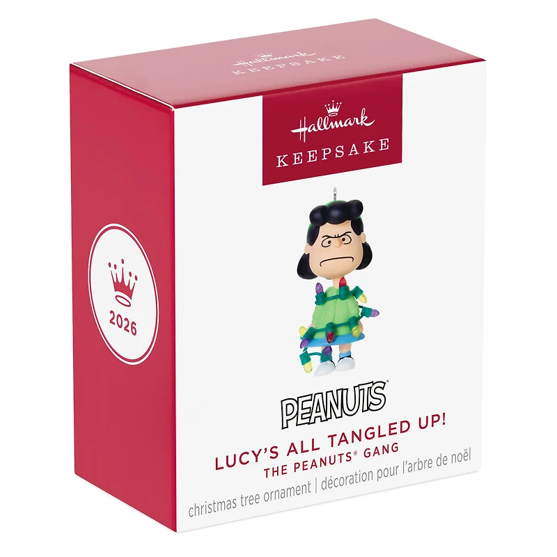 The Peanuts® Gang Lucy's All Tangled Up! Ornament for only USD 22.99 | Hallmark