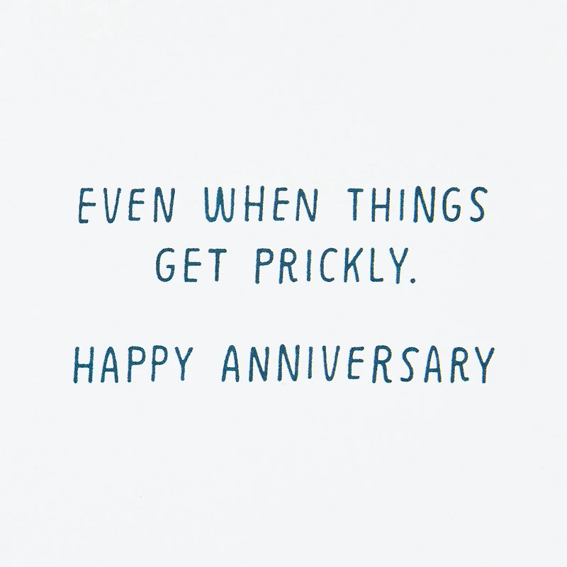 Cactus Happily Stuck With You Funny Anniversary Card for only USD 4.49 | Hallmark