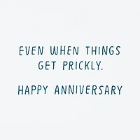 Cactus Happily Stuck With You Funny Anniversary Card for only USD 4.49 | Hallmark