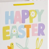 13" Happy Easter With Pastel Bunnies Large Gift Bag for only USD 4.49 | Hallmark