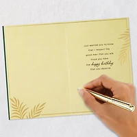 With Respect and Good Wishes Birthday Card for Stepdad for only USD 4.99 | Hallmark