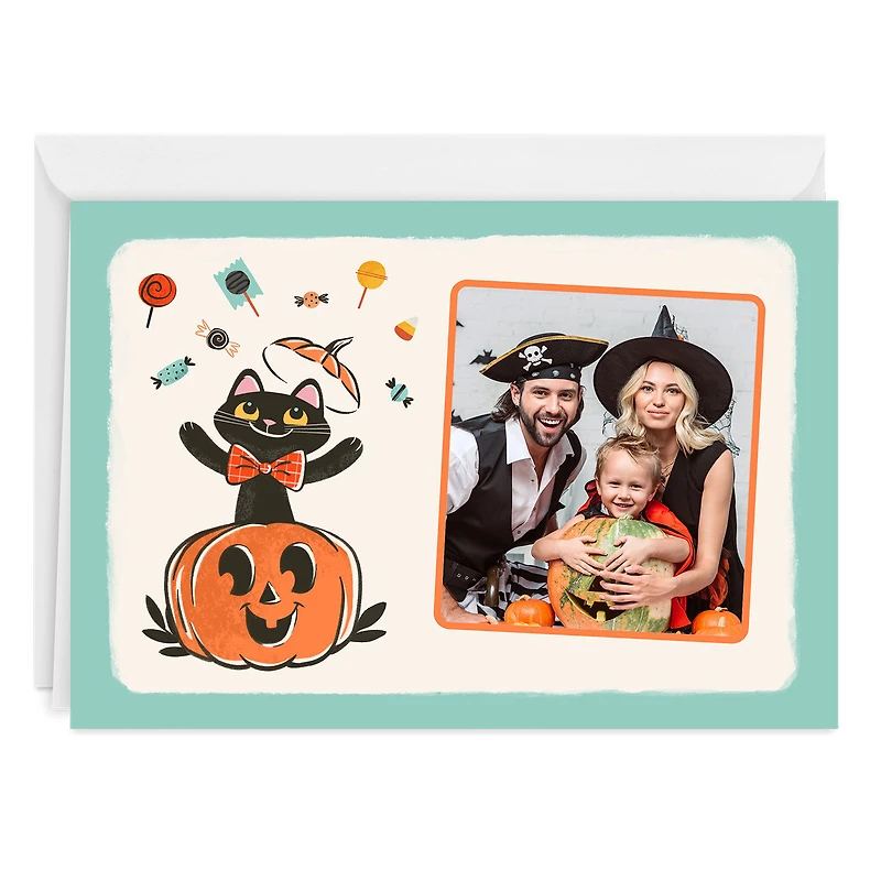 Black Cat Surprise Custom Halloween Card for only USD 4.99 | Hallmark