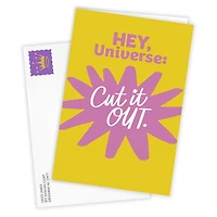 Hey Universe Cut it Out Funny Custom Encouragement Card for only USD 4.99 | Hallmark