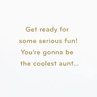 In Your Aunt Era New Baby Card for only USD 3.99 | Hallmark