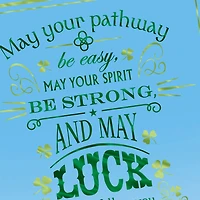 Irish Blessing May Luck Follow You St. Patrick's Day Card for only USD 2.00 | Hallmark