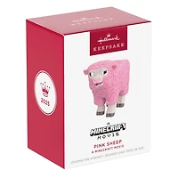 A Minecraft Movie Pink Sheep Ornament for only USD 22.99 | Hallmark
