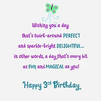 Dancing Cat 3rd Birthday Card for Kids for only USD 2.99 | Hallmark