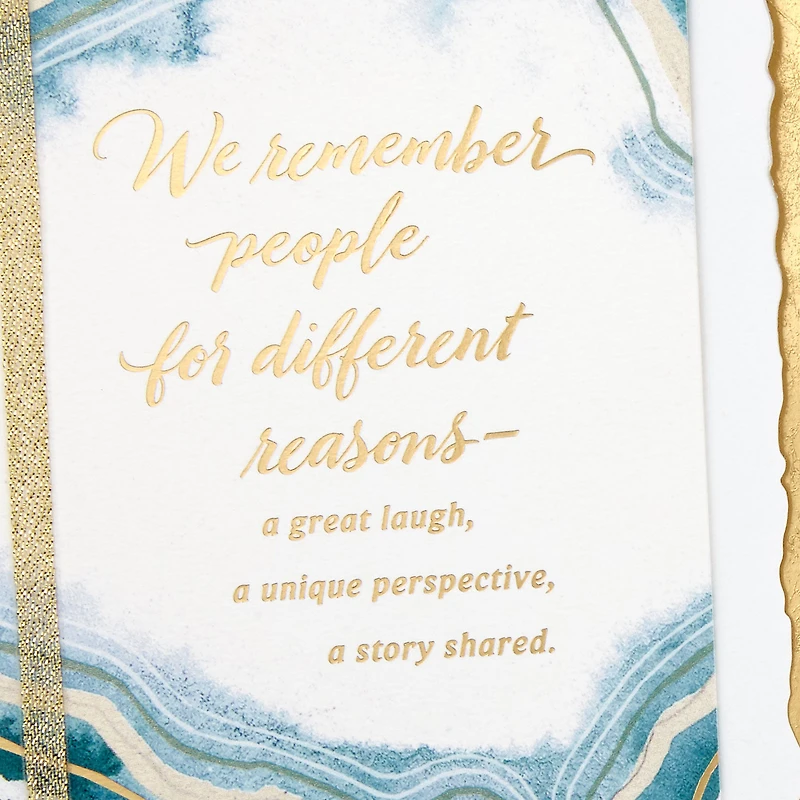 Well-Lived and Well-Loved Sympathy Card for only USD 7.99 | Hallmark