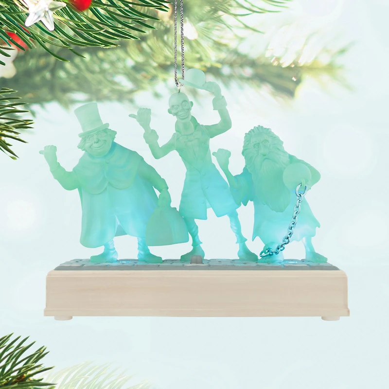 Disney The Haunted Mansion Collection The Hitchhiking Ghosts Ornament With Light and Sound for only USD 55.99 | Hallmark