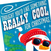 Something Cool Snowman Funny Pop-Up Money Holder Christmas Card for only USD 5.99 | Hallmark