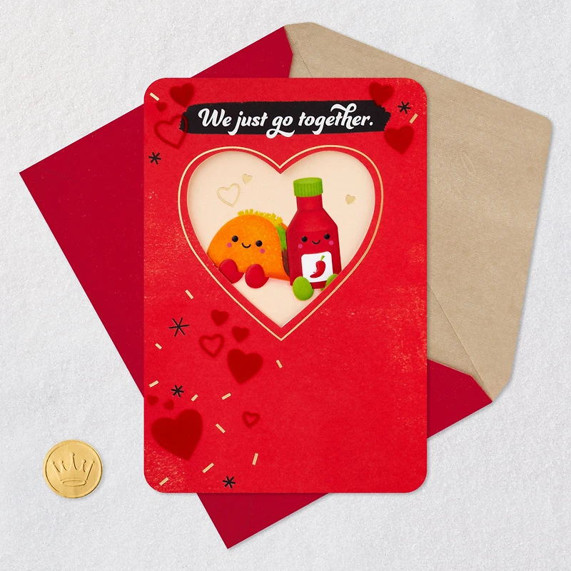 We Just Go Together Valentine's Day Card for only USD 5.59 | Hallmark