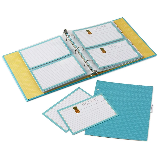 Pineapple Recipe Organizer Book for only USD 12.49 | Hallmark