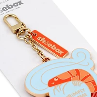 Shrimply Awesome Shrimp Charm Keychain for only USD 16.99 | Hallmark