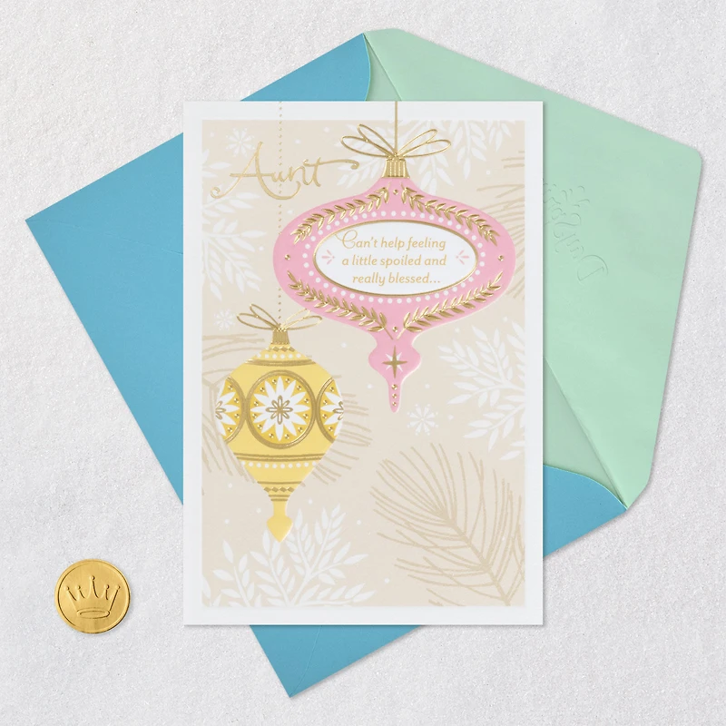 You're One of the Best Gifts from God Religious Christmas Card for Aunt for only USD 3.99 | Hallmark
