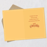 Thankful, Grateful, Blessed Thanksgiving Card for only USD 0.99 | Hallmark
