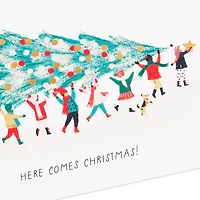 UNICEF Here Comes Christmas Boxed Christmas Cards, Pack of 12 for only USD 12.50 | Hallmark