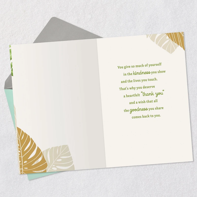 Your Kind Heart Thank-You Card for only USD 4.99 | Hallmark
