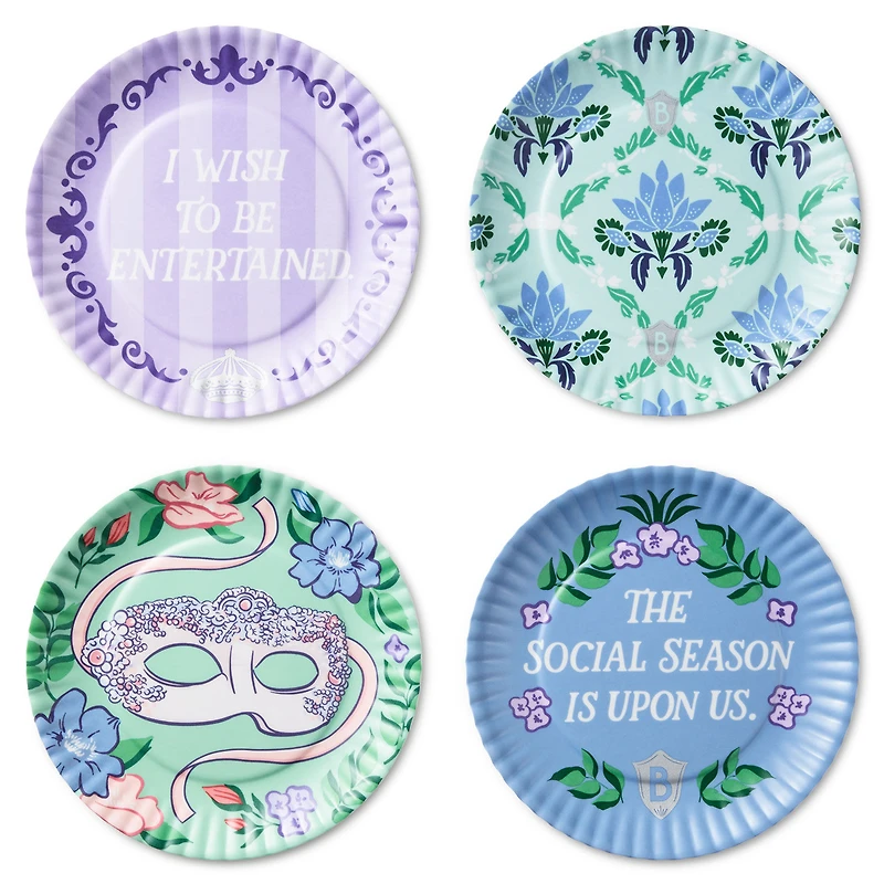 Bridgerton Appetizer Plates, Set of 4 for only USD 24.99 | Hallmark