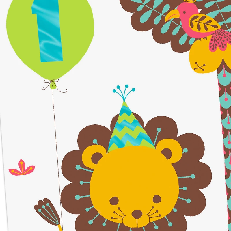 Cutest Cub in the Jungle First Birthday Card for Boys for only USD 3.99 | Hallmark
