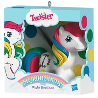 Hasbro® My Little Pony® Retro Twister® Right Hoof Red Ornament for only USD 23.99 | Hallmark