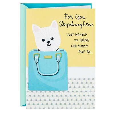 Dog in Purse Birthday Card for Stepdaughter for only USD 2.99 | Hallmark