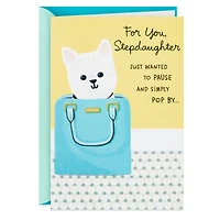 Dog in Purse Birthday Card for Stepdaughter for only USD 2.99 | Hallmark