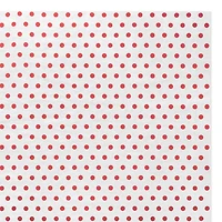 Red Polka Dots on White Tissue Paper, 6 sheets for only USD 1.99 | Hallmark
