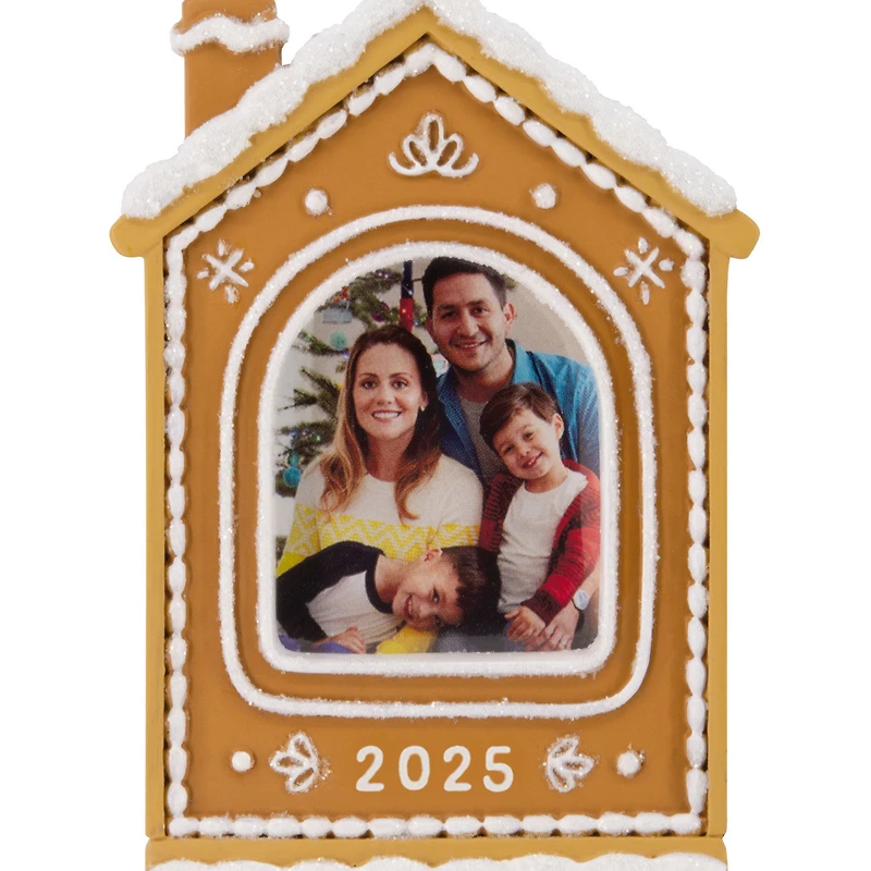 Gingerbread House 2025 Photo Frame Hallmark Ornament for only USD 14.99 | Hallmark