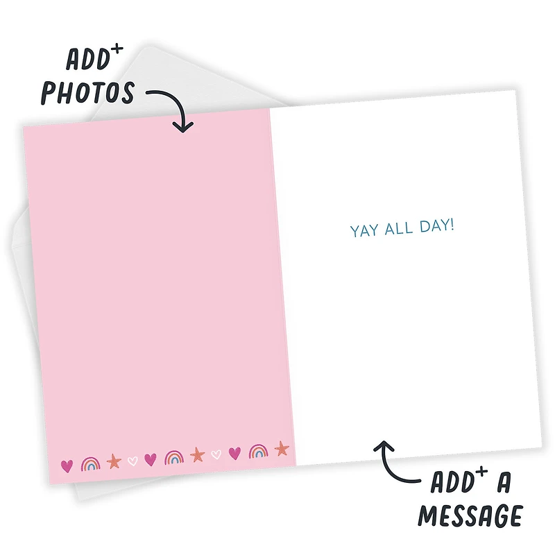 Pink Photo Collage Custom Birthday Card for only USD 4.99 | Hallmark