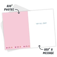 Pink Photo Collage Custom Birthday Card for only USD 4.99 | Hallmark