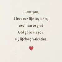 With Love and Thanks to God Religious Valentine's Day Card for Husband for only USD 7.59 | Hallmark