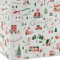 20" Festive Holiday Toile Jumbo Christmas Gift Bag for only USD 5.99 | Hallmark