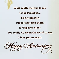 For the One I Love Romantic Anniversary Card for only USD 8.99 | Hallmark
