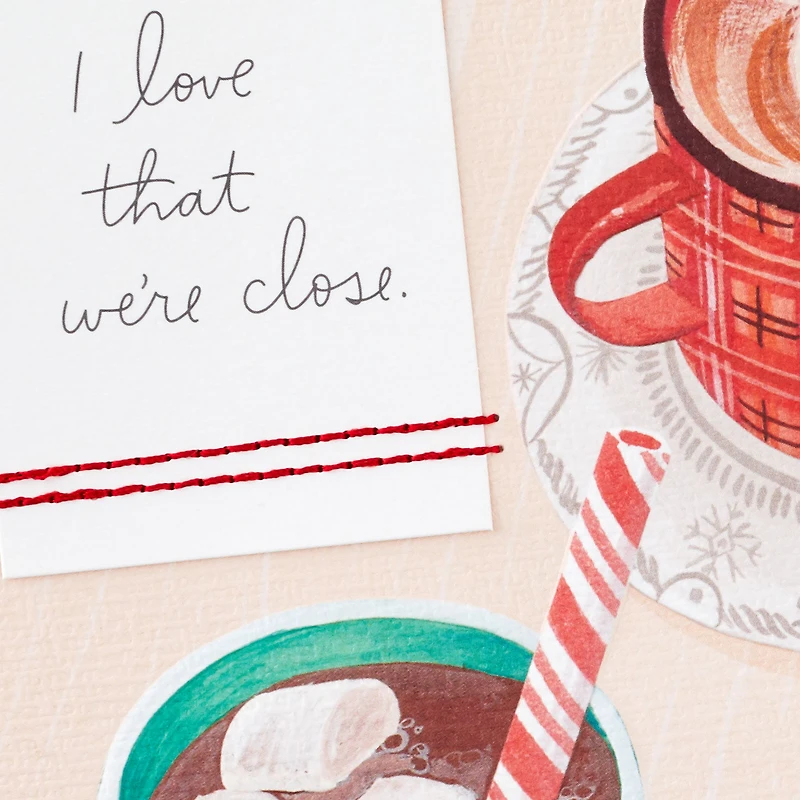 I Love That We're Close Christmas Card for Mom From Daughter for only USD 5.99 | Hallmark