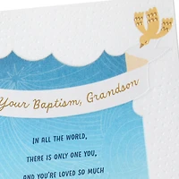 You Are Unique and Precious Religious Baptism Card for Grandson for only USD 4.59 | Hallmark