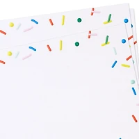 Confetti Sprinkles Border Flat Blank Notes, Pack of 10 for only USD 5.00 | Hallmark