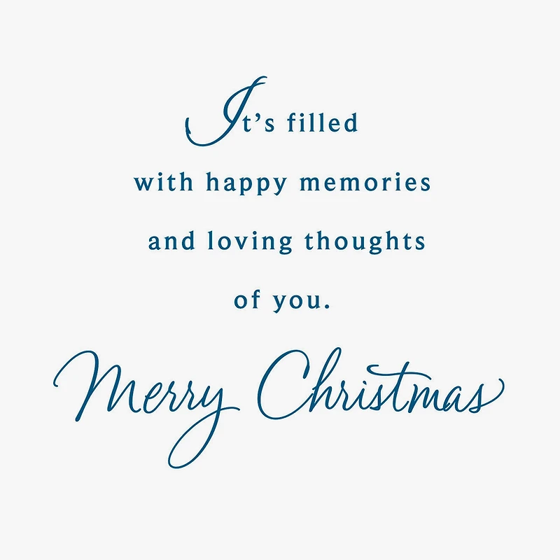 Happy Memories and Loving Thoughts Christmas Card for Grandson for only USD 2.00 | Hallmark