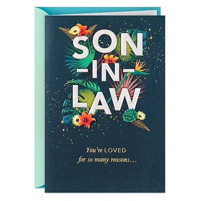 You're Loved for So Many Reasons Birthday Card for Son-in-Law for only USD 6.99 | Hallmark