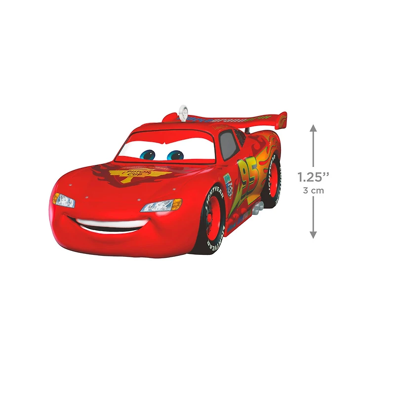 Disney/Pixar Cars 2 15th Anniversary Lightning McQueen Metal Ornament for only USD 29.99 | Hallmark