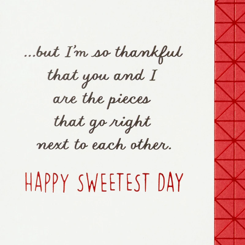 We Just Fit Sweetest Day Card for Husband for only USD 3.99 | Hallmark