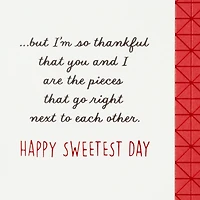 We Just Fit Sweetest Day Card for Husband for only USD 3.99 | Hallmark