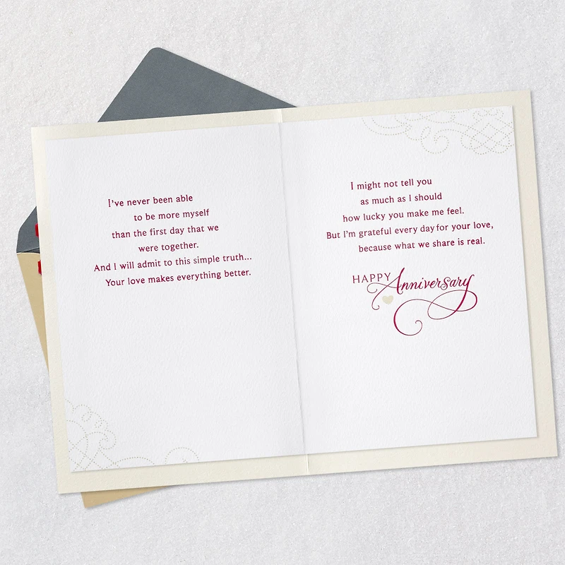 What We Share Is Real Romantic Anniversary Card for Wife for only USD 7.99 | Hallmark