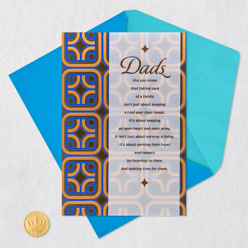 Steady, Strong, Loving and Reliable Father's Day Card for Dad for only USD 9.59 | Hallmark